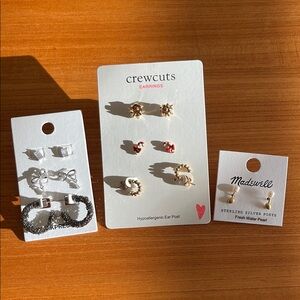 Crewcuts Madewell EXPRESS Earrings Set